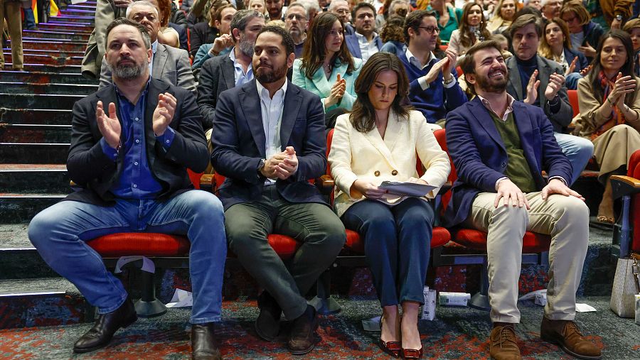 Vox reelige a Abascal como presidente