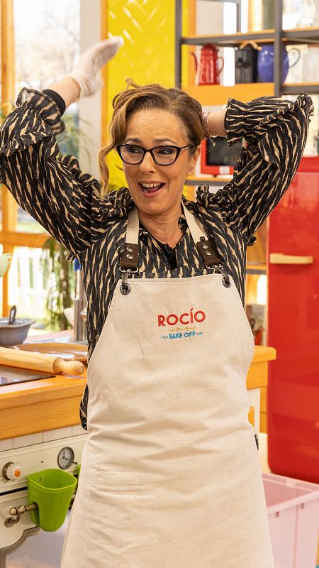 'Bake Off': Rocío Carrasco quemandose el pelo