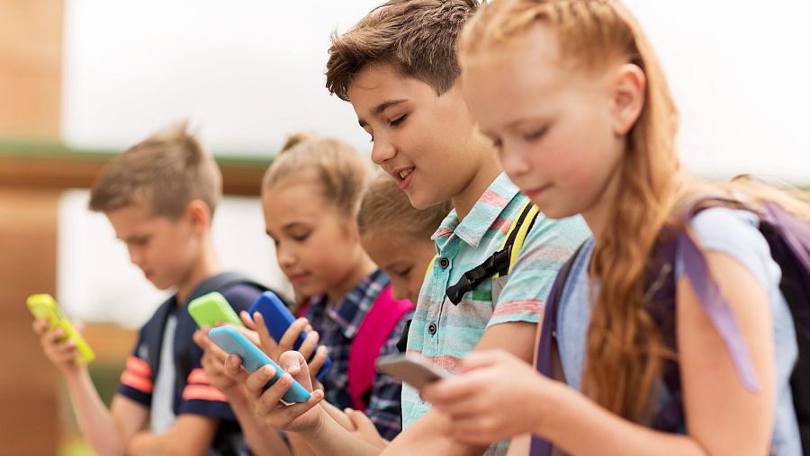 Uso del móvil en niños