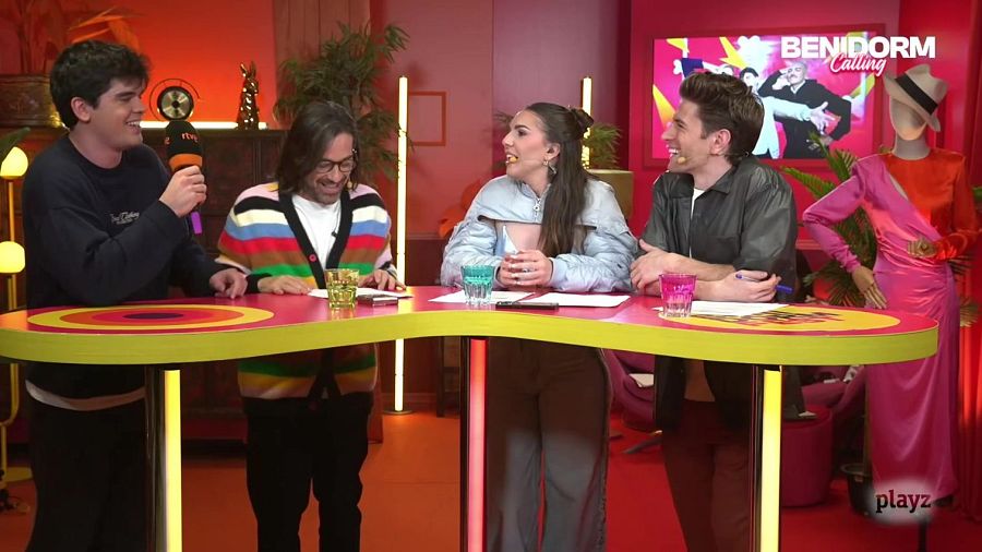 Íñigo Quintero en 'Benidor Calling' | Benidorm Fest 2024