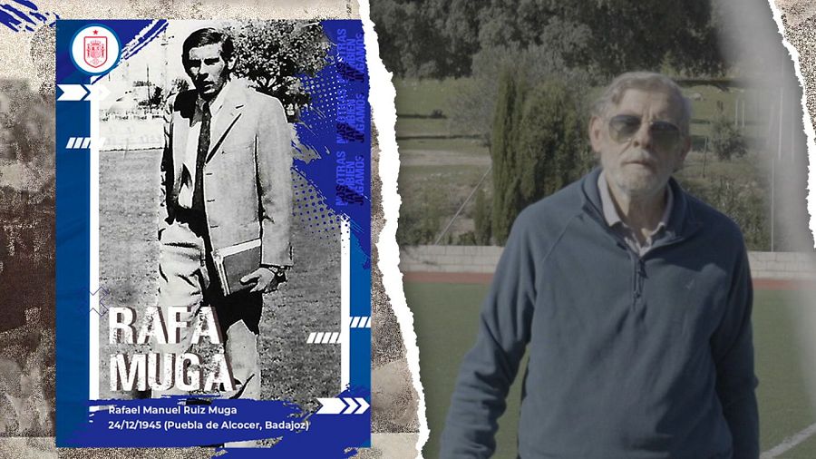 Rafael Muga, impulsor de la Selección Clandestina de Fútbol.