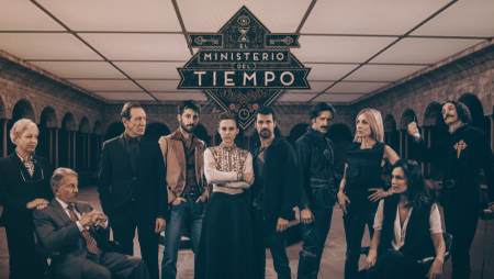 Protagonistas de 'El Ministerio del tiempo'