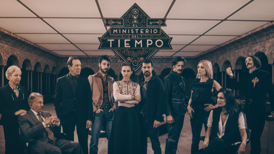Protagonistas de 'El Ministerio del tiempo'