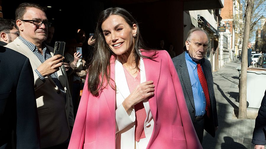 La reina Letizia, en la Academia de CIne