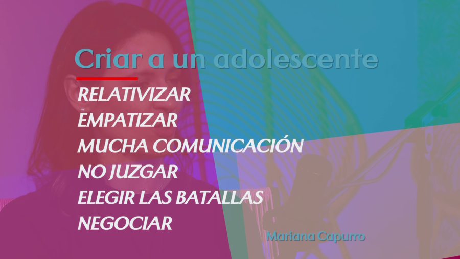 Mariana Capurro, psicóloga especializada en infancia y adolescencia