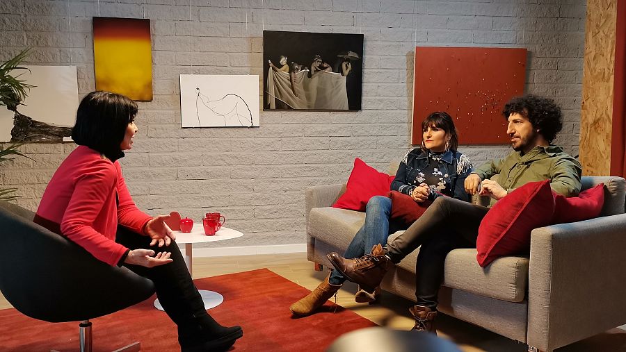 Marwán y Rozalén en 'Terapia de parejas'