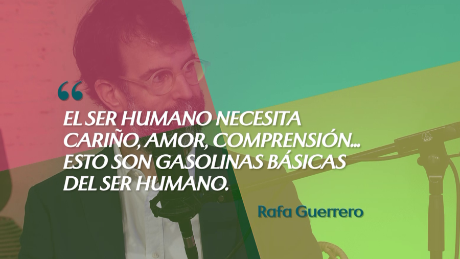 Rafa Guerrero en 'Te crío mucho'