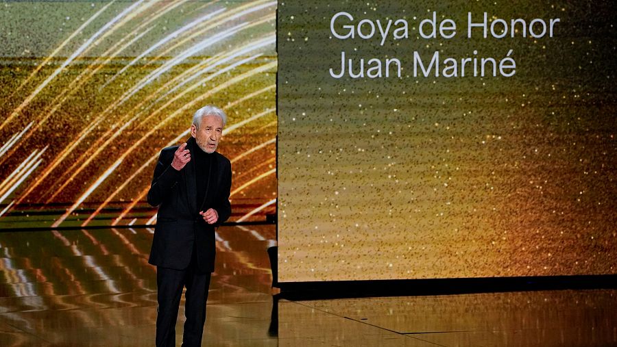 Goya 2024, mejores imágenes: Juan Mariné, ganador del Goya de Honor