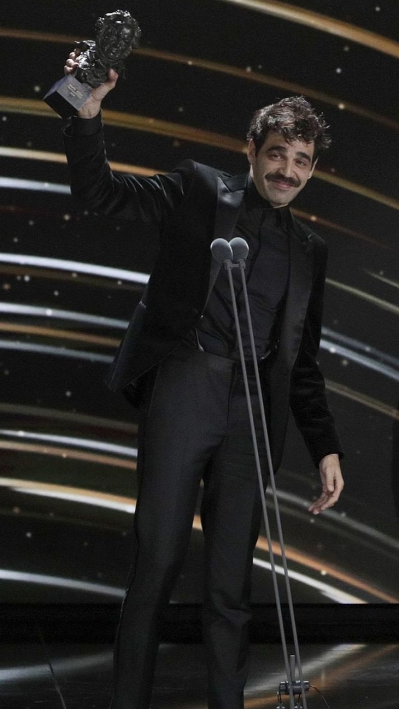 Goya 2024, las mejores imágenes: David Verdaguer, gana a mejor actor protagonista