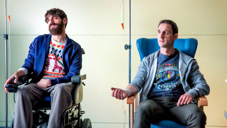 David Verdaguer y Dani Rovira en la película '100 metros'