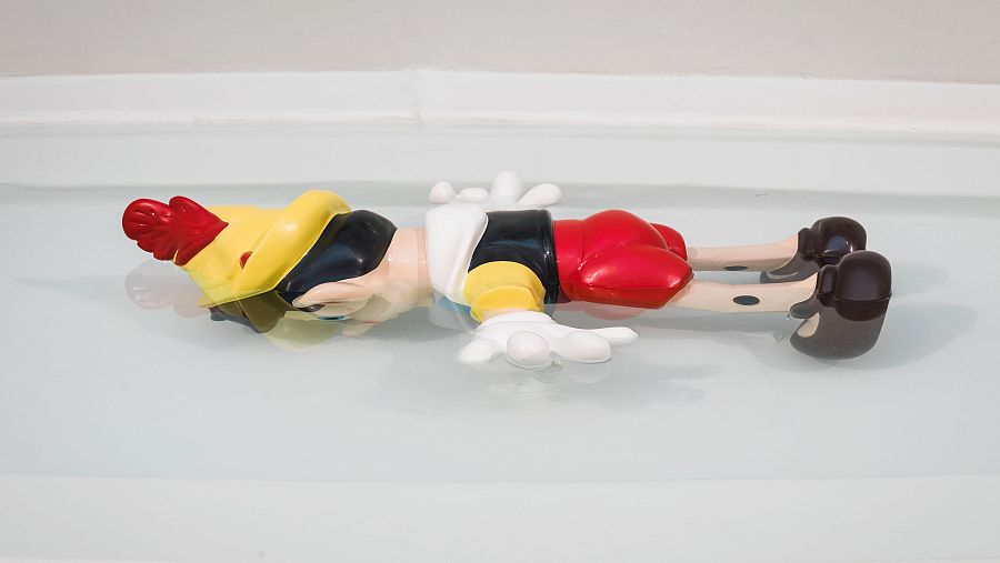 'Daddy, Daddy', 2008, Maurizio Cattelan