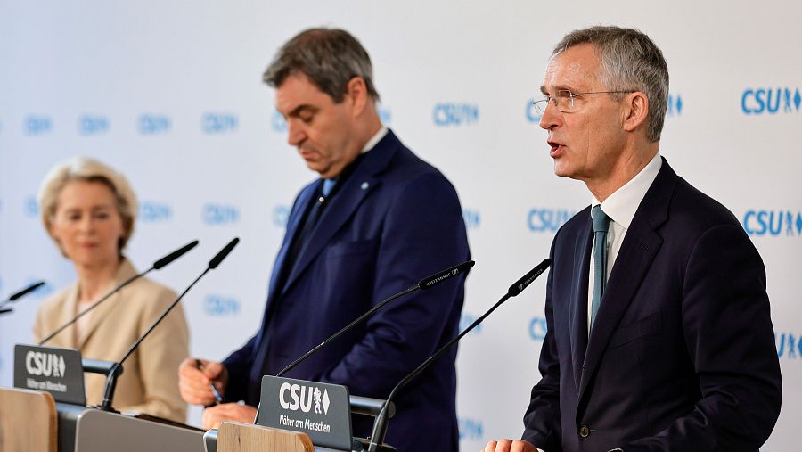 El secretario general de la OTAN, Jens Stoltenberg, en la Conferencia de Seguridad de Múnich.