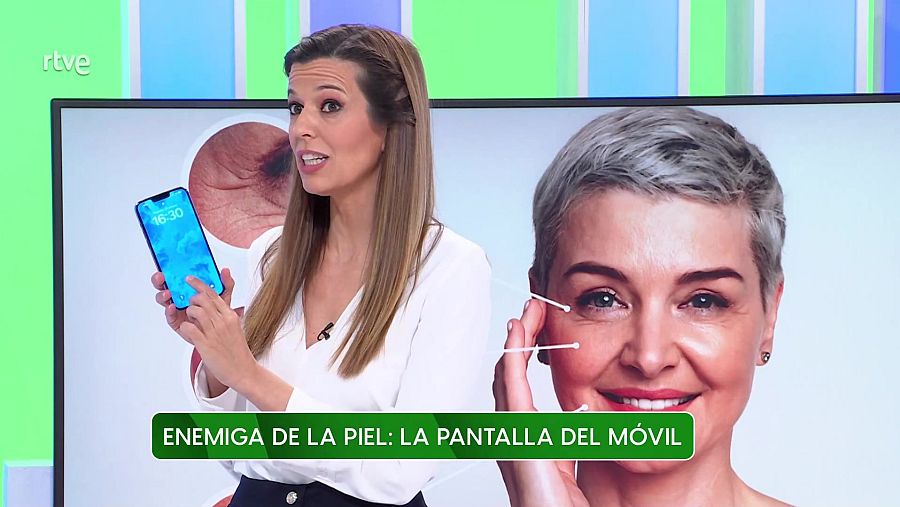 La dermatóloga Ana Molina en el programa Saber Vivir