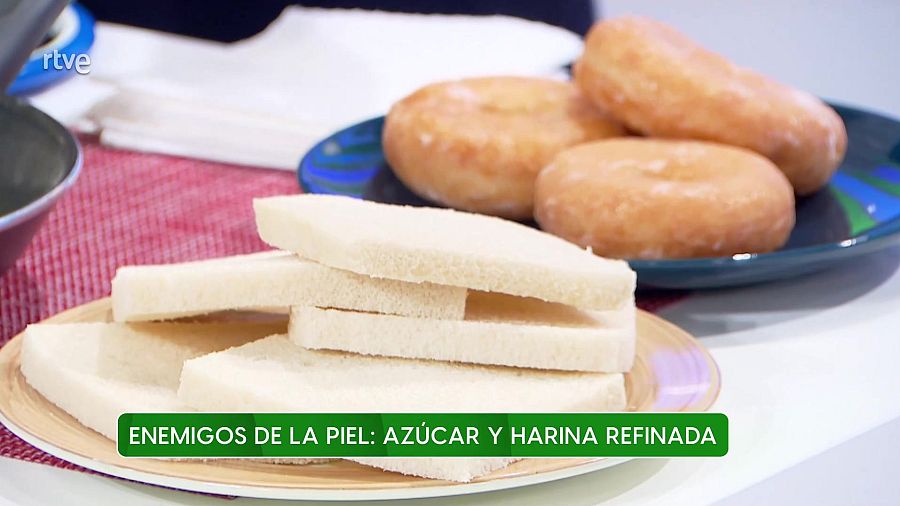 Enemigos de la piel: azúcar y harina refinada