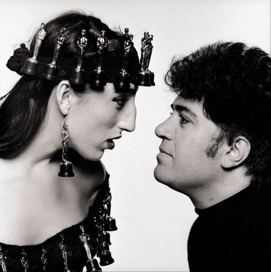 Rossy de Palma y Pedro Almodóvar. Madrid, 1988 // Jordi Socías
