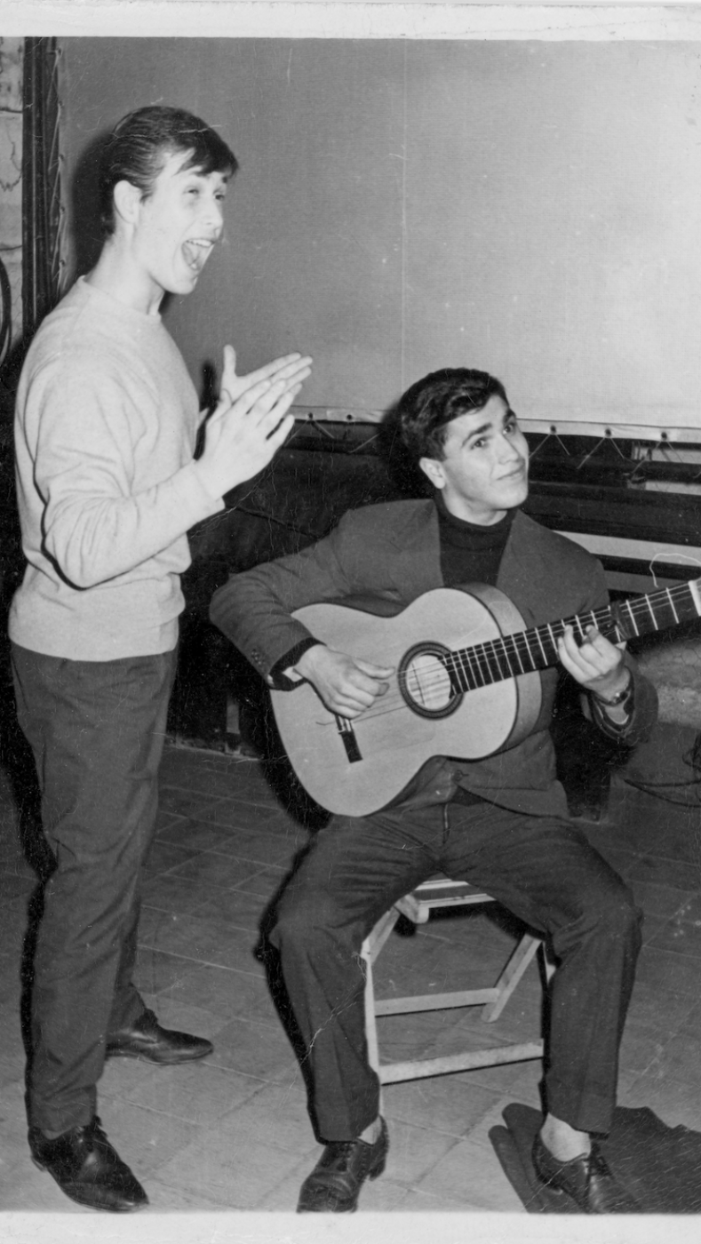 Paco de Lucía junto a su hermano Pepe