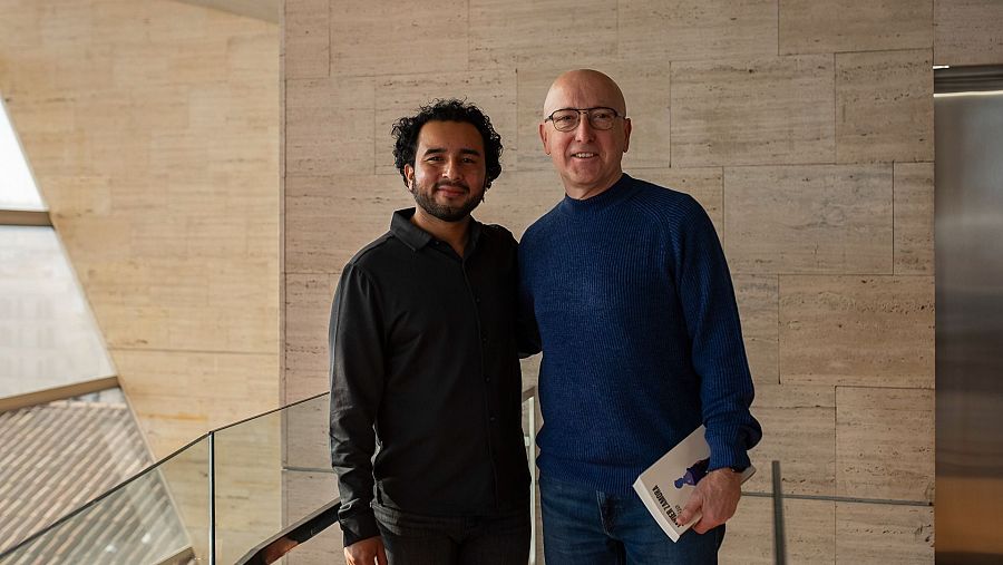 El escritor salvadoreño Javier Zamora, en el Centre de Cultura Contemporània de Barcelona.