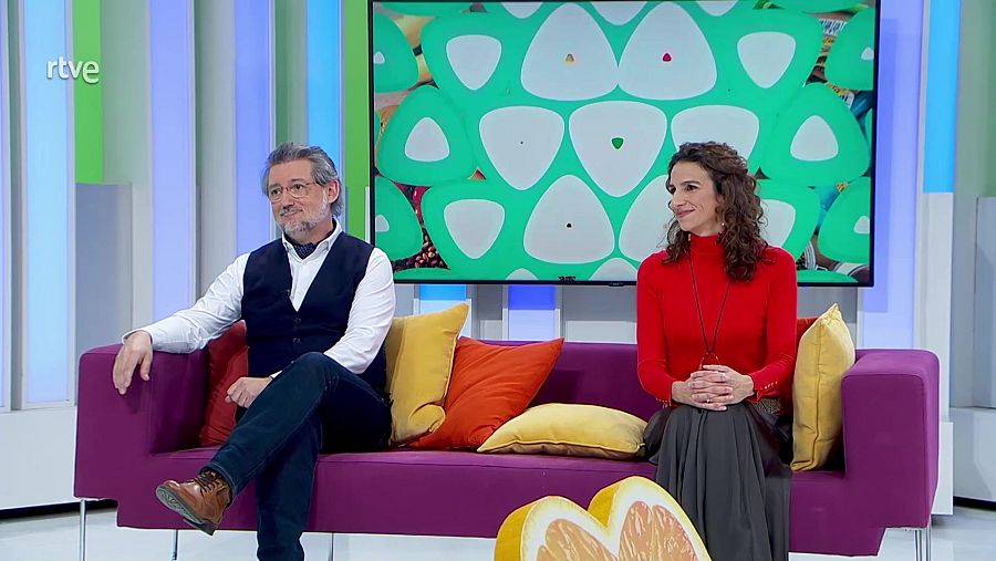 Ricardo Cubedo y Leticia Fernández-Friera en Saber Vivir