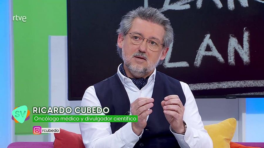 El oncólogo Ricardo Cubedo en Saber Vivir