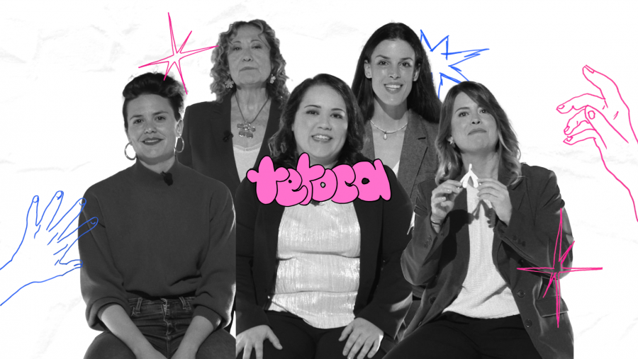 Francisca Molero, Nuria Cano, Ana Yáñez, Ruth González y Cristina Madrid