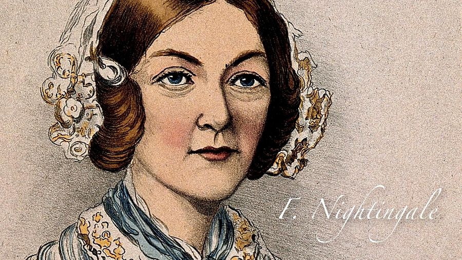 Retrato de Florence Nightingale.