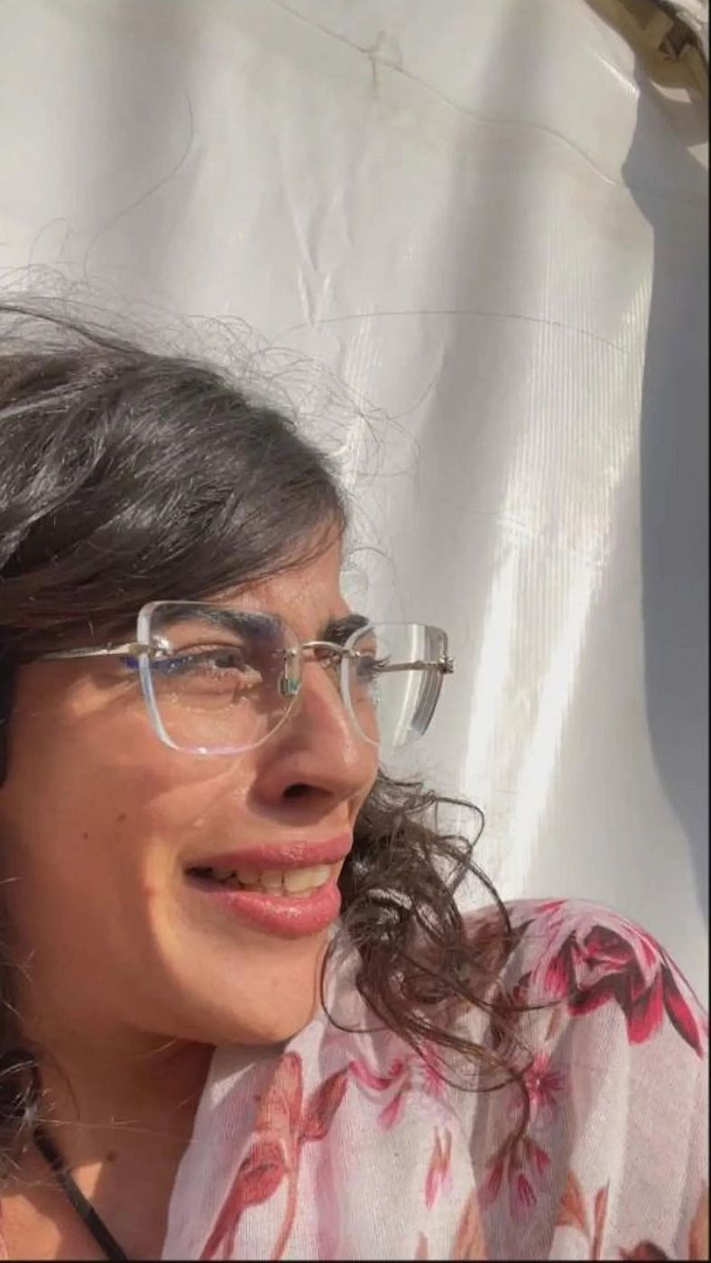 foto de chica aterrorizada