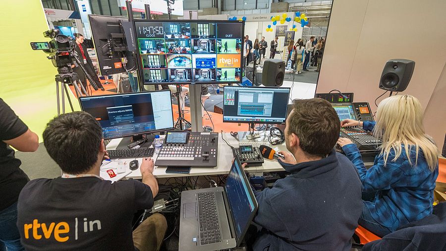 Stand de RTVE Instituto en AULA 2024