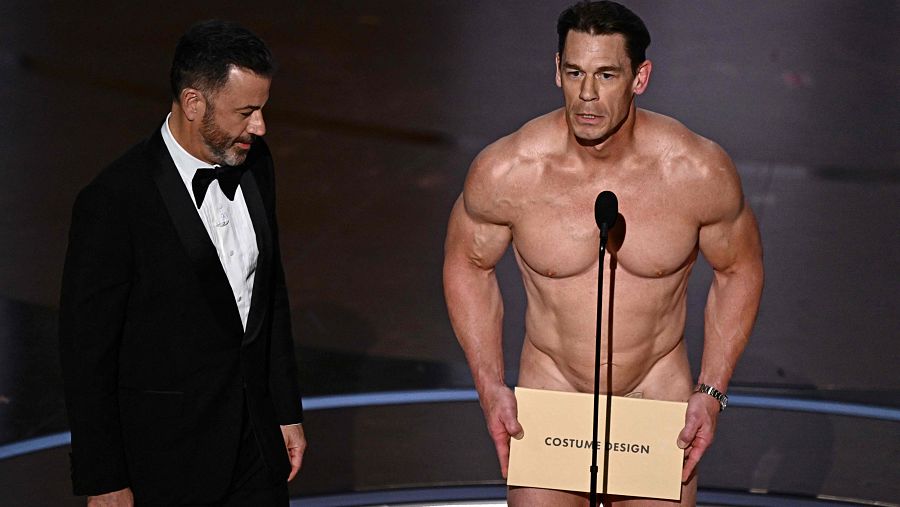 John Cena, desnudo en los Oscar 2024