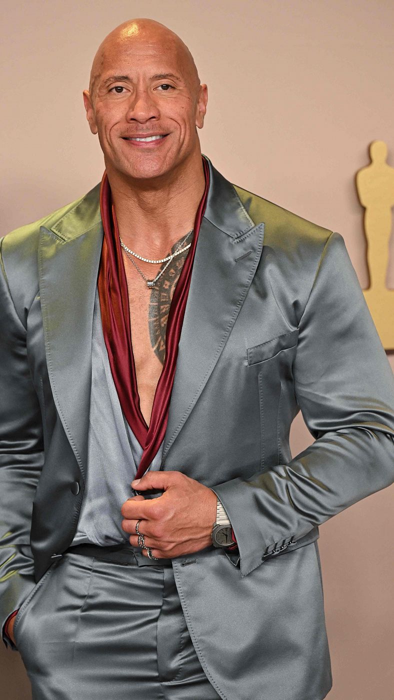 Dwayne Johnson en los Oscar 2024