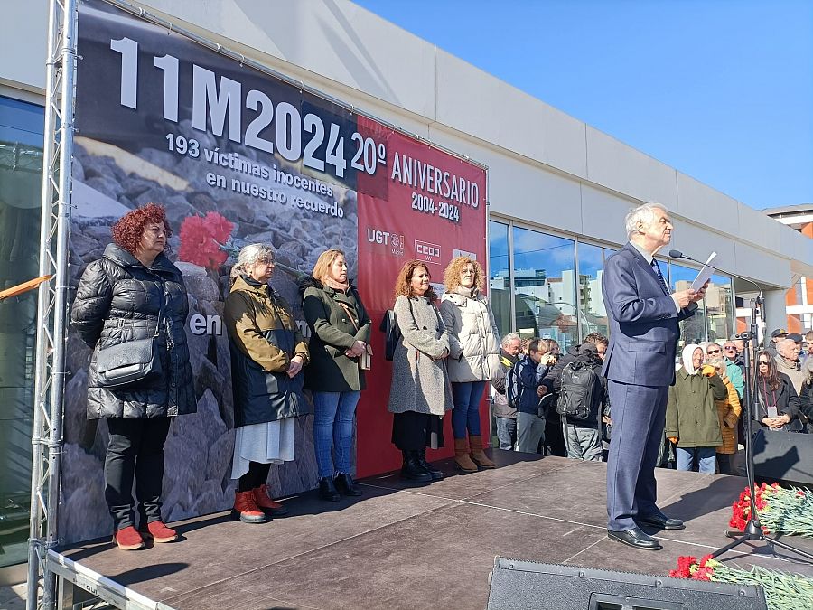 Homenaje a las víctimas del 11M en Atocha