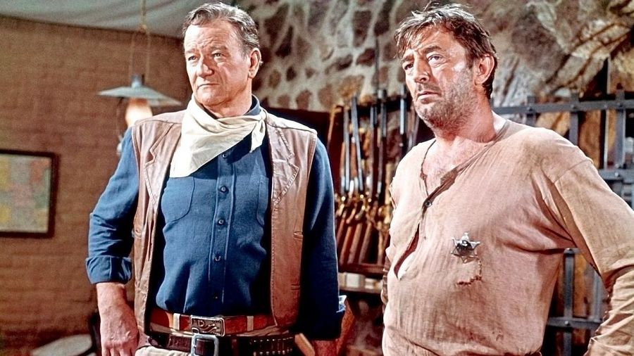 El Dorado, de Howard Hawks, con John Wayne y Robert Mitchum