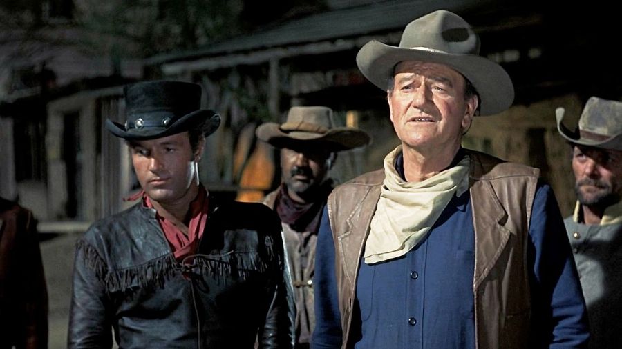 John Wayne es Cole Thorton en 'El Dorado'
