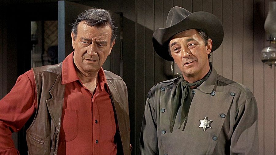 John Wayne y Robert Mitchum en El Dorado