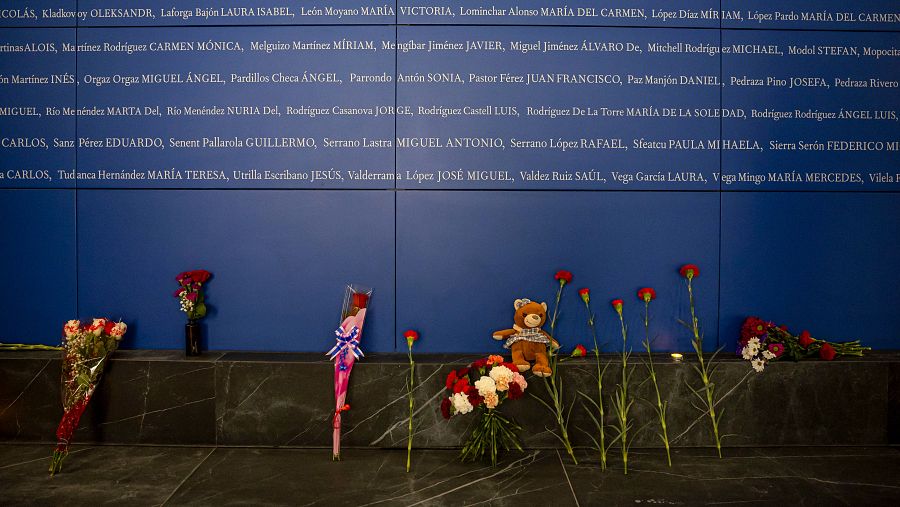 Homenaje a las víctimas en Atocha-Renfe en el 20 aniversario de los atentados
