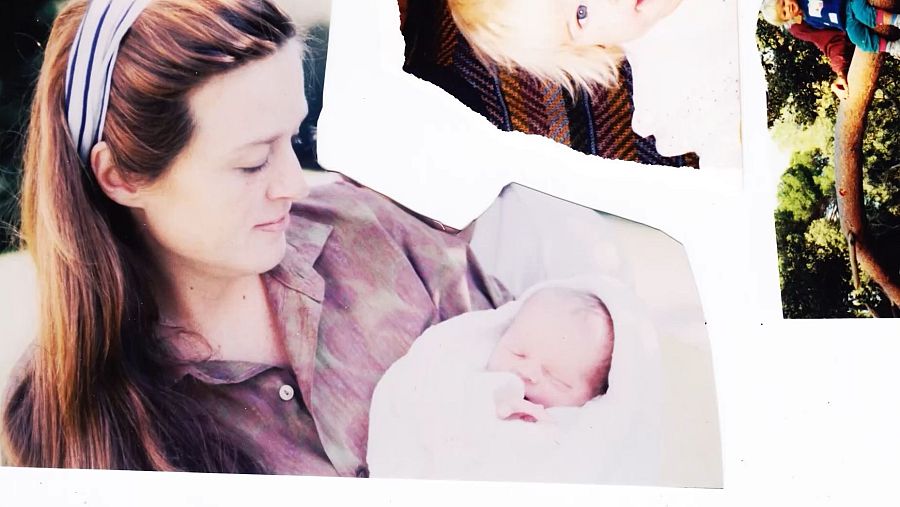 Ouka Leele y su hija María