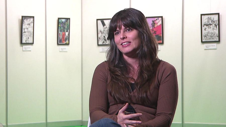 La il·lustradora Aneke