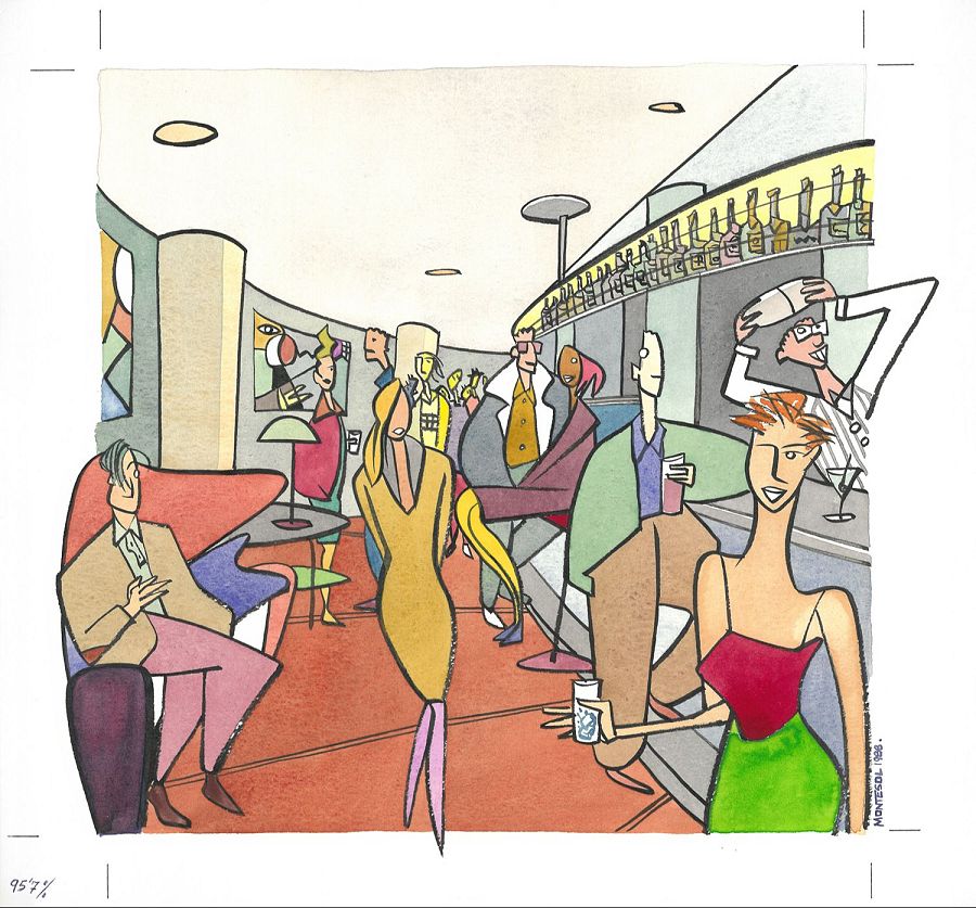 'Ver y beber en Barcelona' (MONTESOL,1958)