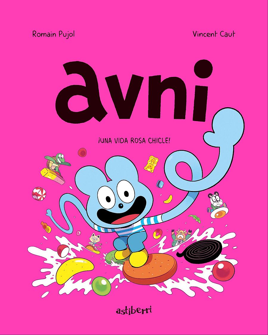 Portada de 'Avni ¡Una vida rosa chicle!'