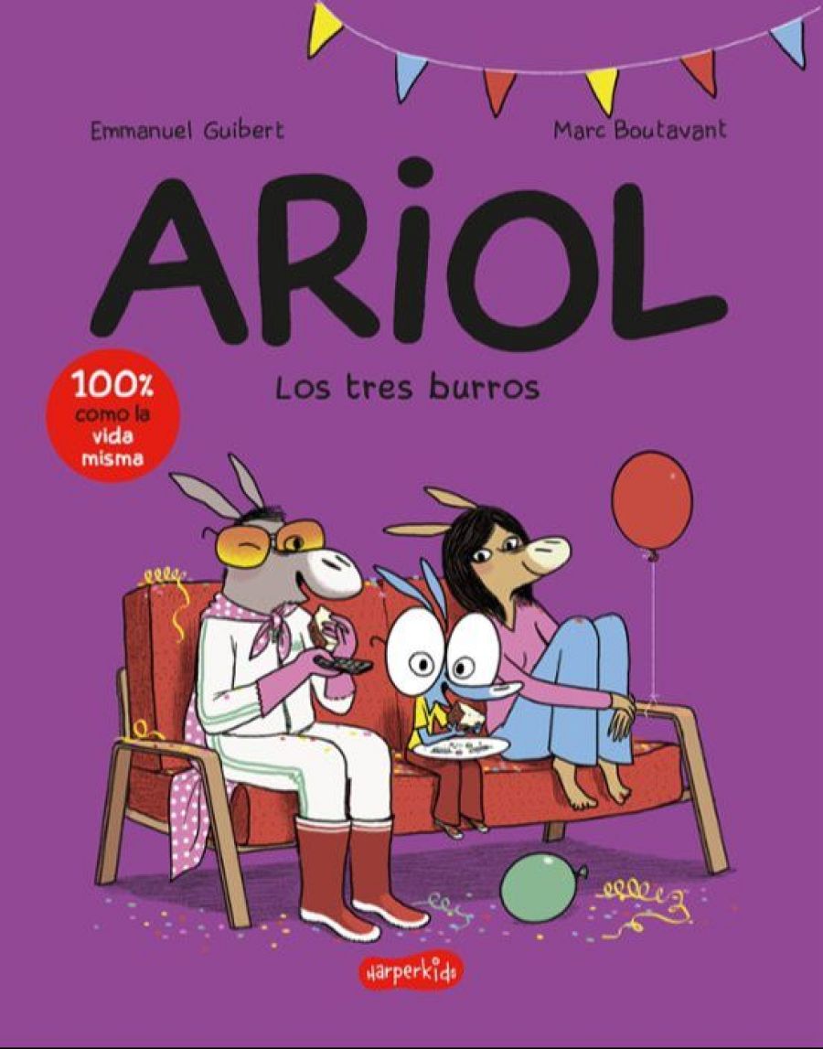 Portada de 'Ariol. Los tres burros'