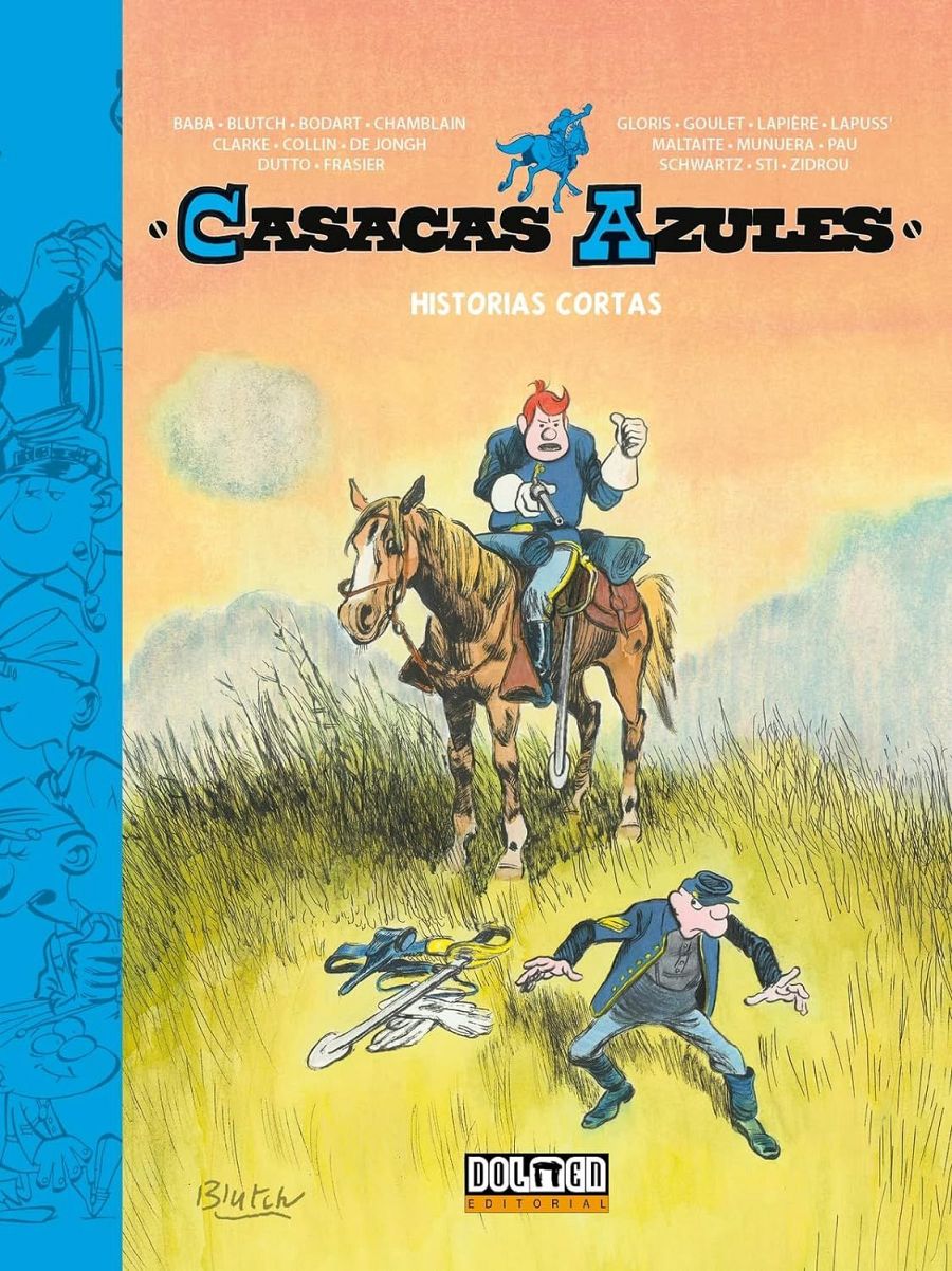Portada de 'Casacas azules. Historias cortas'