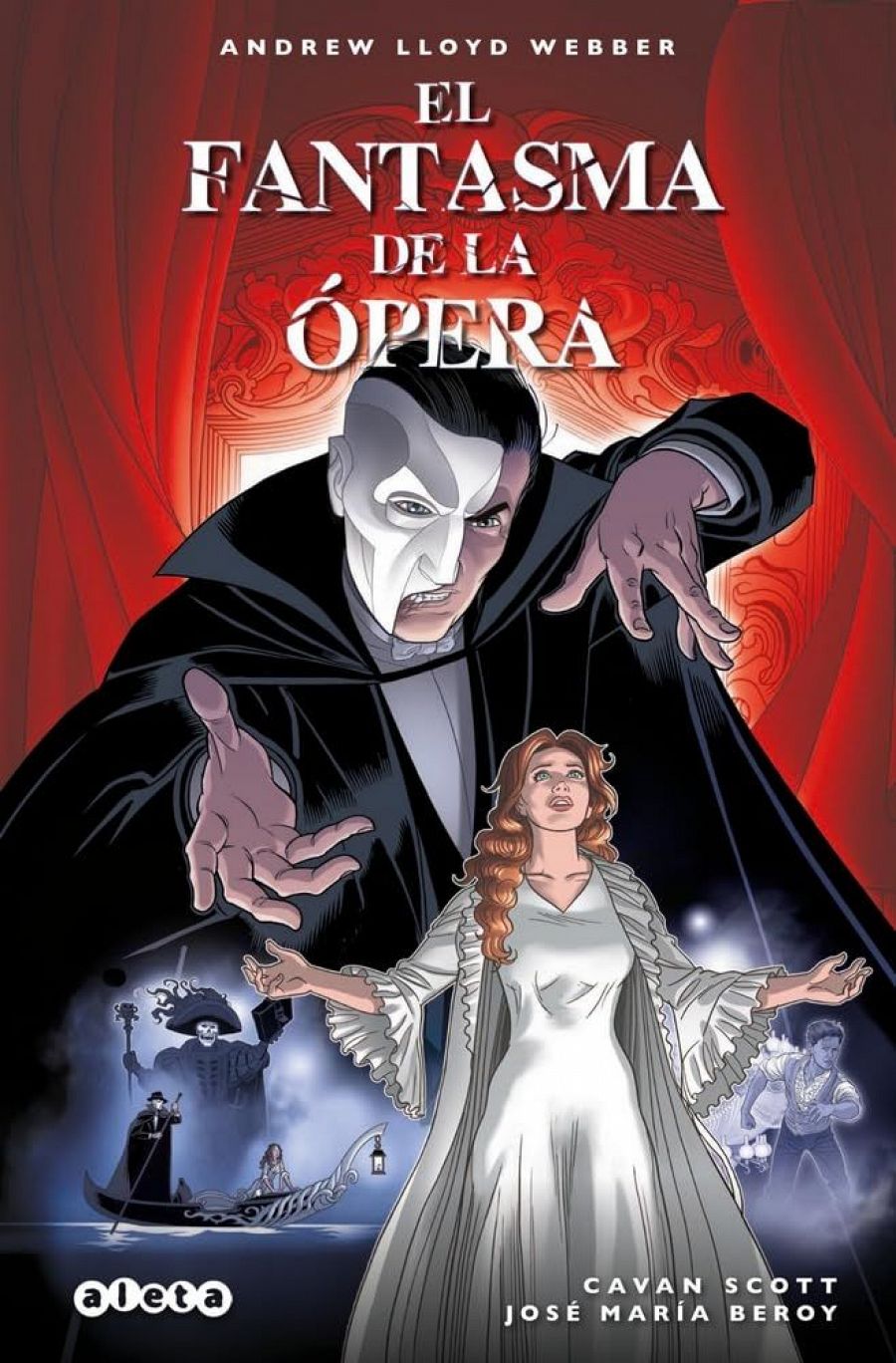 Portada de 'El fantasma de la ópera'