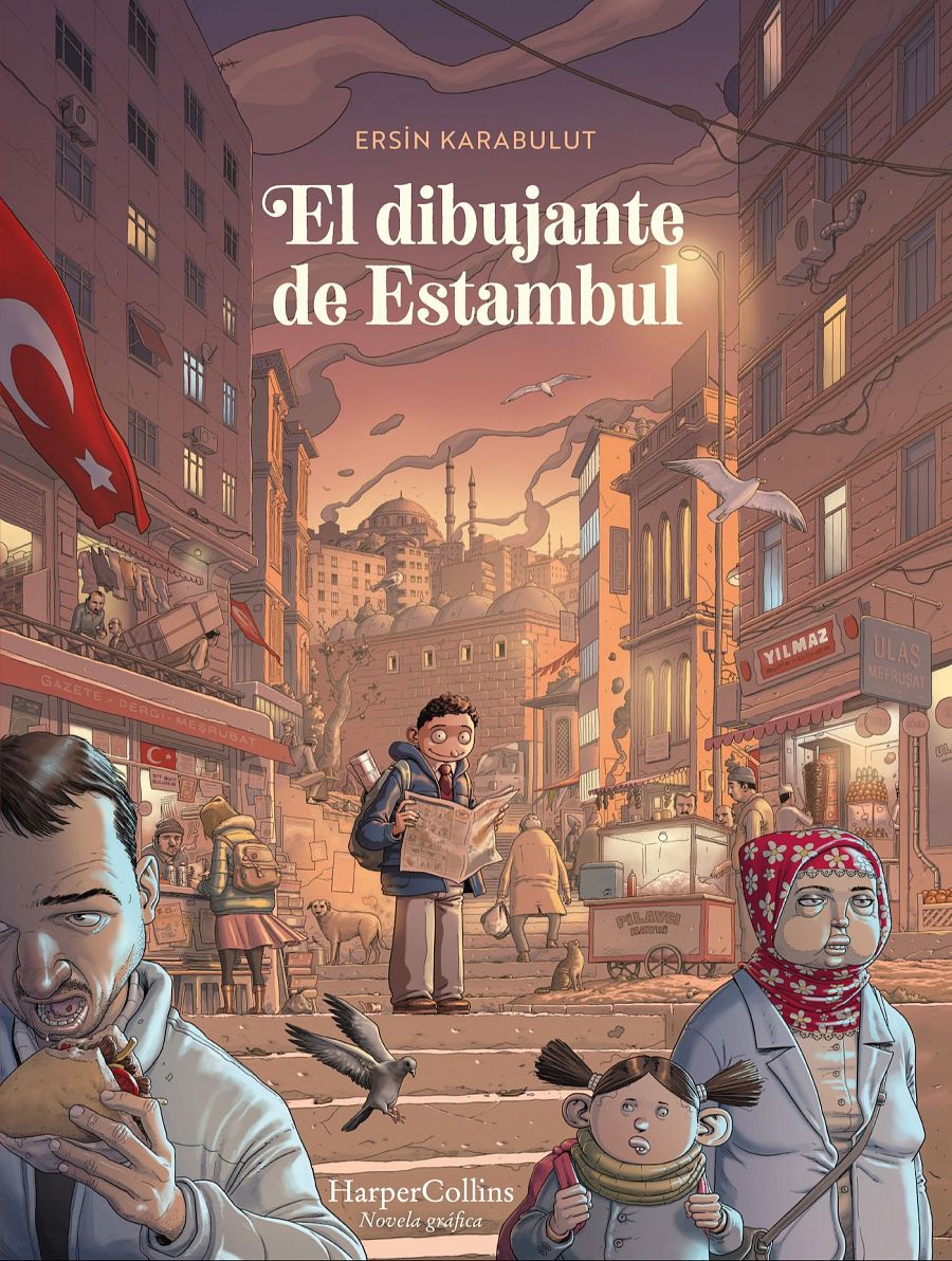 Portada de 'El dibujante de Estambul'