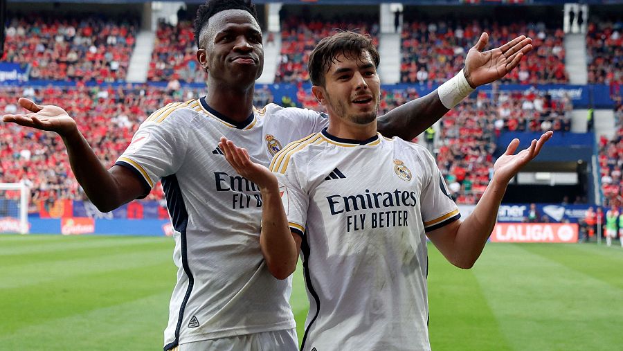 Brahim y Vinicius, protagonistas en El Sadar