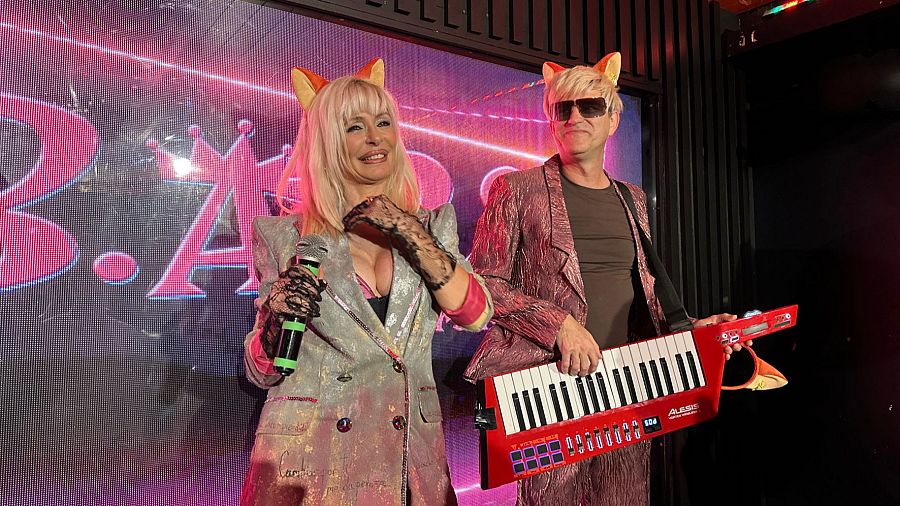 Nebulossa en su encuentro con los fans