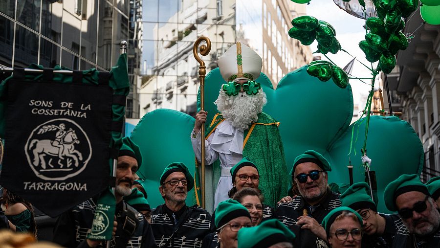 Detalle del Desfile de San Patricio.
