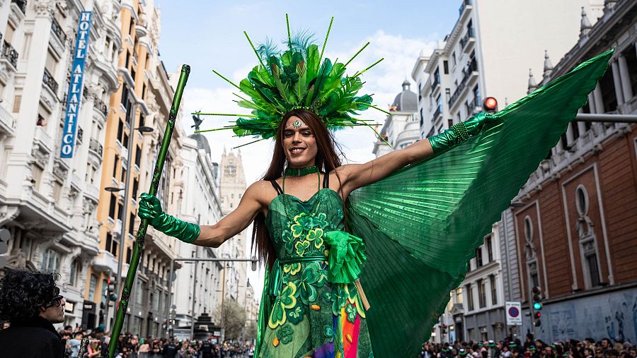 Desfile de San Patricio 2024 en Madrid