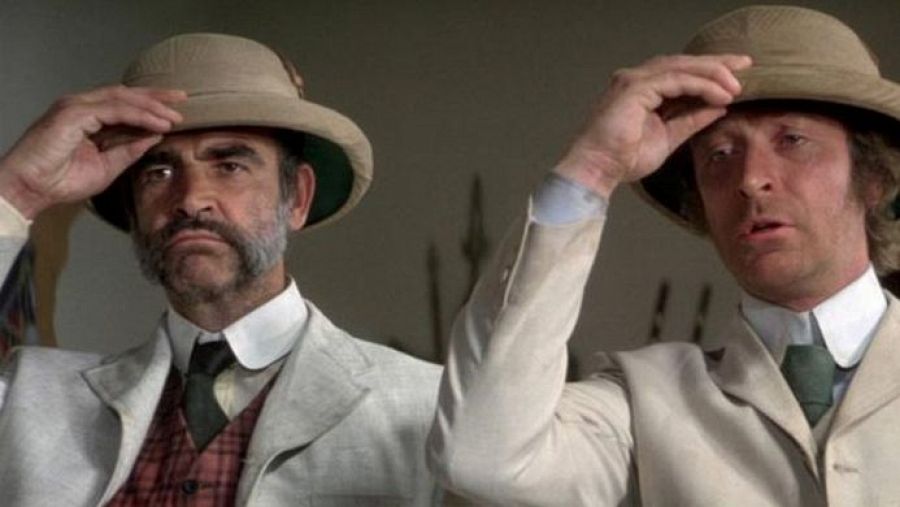Sean Connery y Michael Caine en 'El hombre que pudo reinar'
