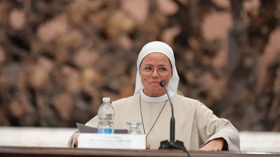 Carolina Blázquez, doctora en Teología Dogmática y religiosa contemplativa