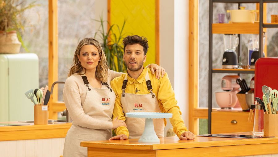 Imagen de Blas Cantó y Adriana Torrebejano en 'Bake Off: Famosos al horno'