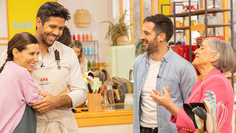 Imagen de Ana Boyer junto a Fernando Verdazco, Joseba Arguiñano y Eva Arguiñano